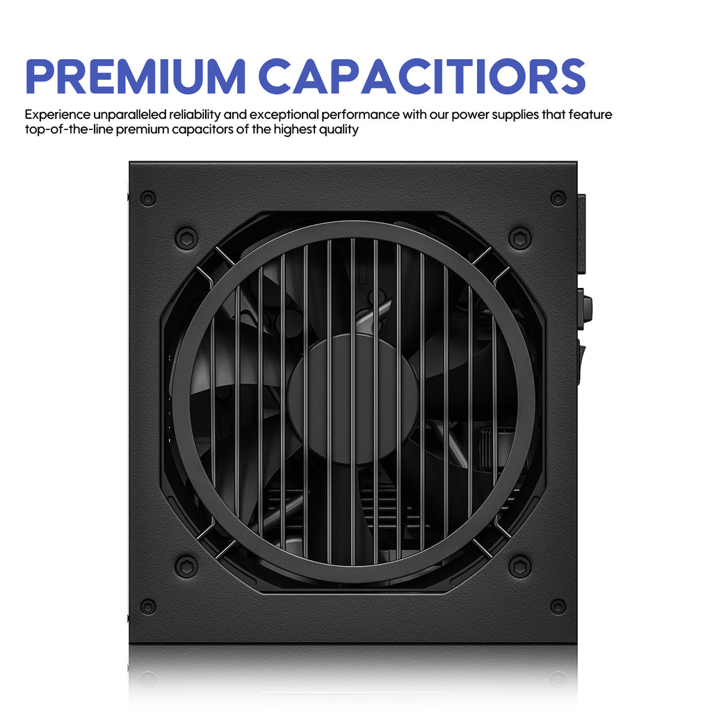Vetroo 1000W Power Supply ATX 3.1 Ready, Dual PCIe 5.1, 80 Plus Gold, Full Modular FDB Fan