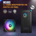 Vetroo AL800 E-ATX PC Case, Support 360mm AIO, Up to 10 Fans, Suitable for RTX 50 Series GPUs