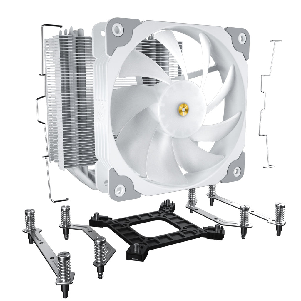 Vetroo V5 120mm PWM, ARGB Sync CPU Cooler, 5 Heat Pipes, 150W TDP