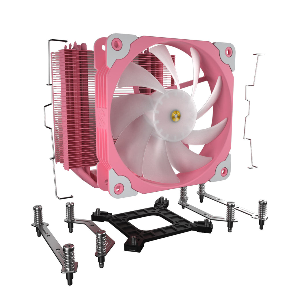 Vetroo V5 120mm PWM, ARGB Sync CPU Cooler, 5 Heat Pipes, 150W TDP