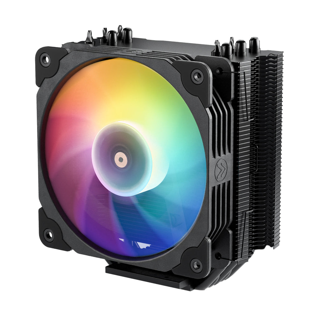 Vetroo V5 120mm PWM, ARGB Sync CPU Cooler, 5 Heat Pipes, 150W TDP