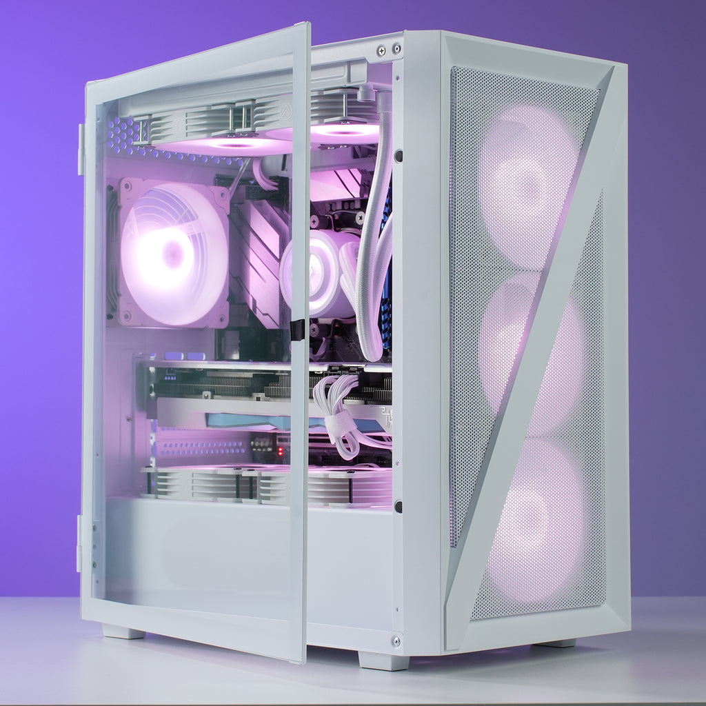 Vetroo 20-Port Case Fan Hub with Remote, SATA Power 10-Port 4-Pin PWM Fan Speed and 10-Port 3-Pin ARGB Lighting Controller