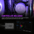 Vetroo V240 Liquid CPU Cooler 240mm Addressable RGB & PWM Pump & Fans 250W TDP AIO Water Cooler w/Controller Hub for Intel LGA 1851/1700/1200/115X AMD AM5/AM4 for Gaming Console