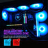 Vetroo V360 Liquid CPU Cooler, 3X 120mm Addressable RGB & PWM Fans/Pump, 360mm Radiator 290W TDP AIO Water Cooler w/Controller Hub for Intel LGA 1851/1700/1200/115X AMD AM5/AM4, for Gaming Console