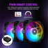 Vetroo V360 Liquid CPU Cooler, 3X 120mm Addressable RGB & PWM Fans/Pump, 360mm Radiator 290W TDP AIO Water Cooler w/Controller Hub for Intel LGA 1851/1700/1200/115X AMD AM5/AM4, for Gaming Console
