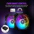Vetroo V240 Liquid CPU Cooler 240mm Addressable RGB & PWM Pump & Fans 250W TDP AIO Water Cooler w/Controller Hub for Intel LGA 1851/1700/1200/115X AMD AM5/AM4 for Gaming Console
