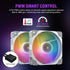 Vetroo V240 Liquid CPU Cooler 240mm Addressable RGB & PWM Pump & Fans 250W TDP AIO Water Cooler w/Controller Hub for Intel LGA 1851/1700/1200/115X AMD AM5/AM4 for Gaming Console