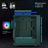Vetroo M05 Compact Computer Case Micro ATX, Black / White / Green / Pink