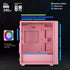 Vetroo M05 Compact Computer Case Micro ATX, Black / White / Green / Pink