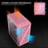 Vetroo M05 Compact Computer Case Micro ATX, Black / White / Green / Pink
