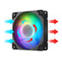 Vetroo SA-140 3-Pack 140mm Addressable RGB & PWM Motherboard Sync Computer PC Cooling Fans with Controller Low Noise High Performance 4-Pin 1200 RPM Hydraulic Bearing