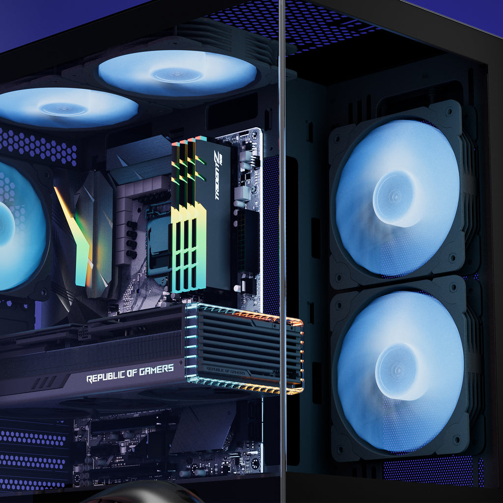 Vetroo SA-140 140mm ARGB PWM PC Cooling Fan, Low Noise, High Performance