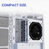 Vetroo 850W Power Supply Dual PCIe 5.1 ATX 3.1 Ready, 80 Plus Gold Full Modular, Quiet Operation with 120mm FDB Fan, 10-Year Warranty
