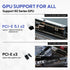 Vetroo 850W Power Supply Dual PCIe 5.1 ATX 3.1 Ready, 80 Plus Gold Full Modular, Quiet Operation with 120mm FDB Fan, 10-Year Warranty