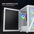 Vetroo M05 Compact Computer Case Micro ATX, Black / White / Green / Pink