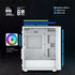 Vetroo M05 Compact Computer Case Micro ATX, Black / White / Green / Pink