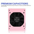 Vetroo 850W SFX Power Supply ATX 3.1 & PCIE 5.1 Ready, 80 Plus Gold Certificate Fully Modular, 90mm FDB Fan for Low-Noise Operation, SFX-to-ATX Bracket, 10-Year Warranty