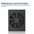 Vetroo 850W SFX Power Supply ATX 3.1 & PCIE 5.1 Ready, 80 Plus Gold Certificate Fully Modular, 90mm FDB Fan for Low-Noise Operation, SFX-to-ATX Bracket, 10-Year Warranty