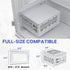 Vetroo 850W SFX Power Supply ATX 3.1 & PCIE 5.1 Ready, 80 Plus Gold Certificate Fully Modular, 90mm FDB Fan for Low-Noise Operation, SFX-to-ATX Bracket, 10-Year Warranty