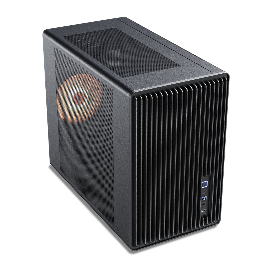 Vetroo M06 Gaming PC Case – Compact High Airflow Micro-ATX / Mini-ITX Chassis with Mesh Front & Modern Design