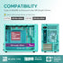 Vetroo M06 Gaming PC Case – Compact High Airflow Micro-ATX / Mini-ITX Chassis with Mesh Front & Modern Design