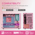 Vetroo M06 Gaming PC Case – Compact High Airflow Micro-ATX / Mini-ITX Chassis with Mesh Front & Modern Design
