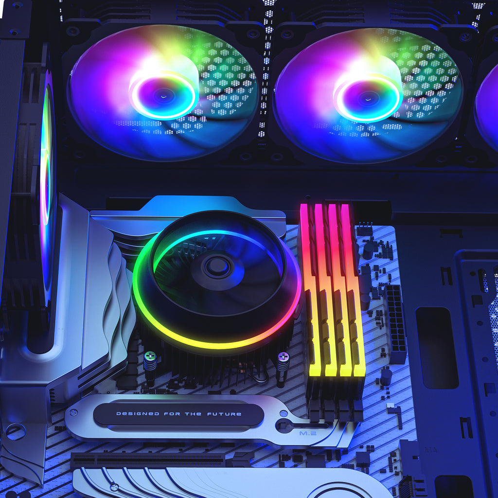 Vetroo Eclipse Low-Profile CPU Cooler for Intel LGA 1851 & 1700, 95W TDP
