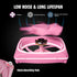Vetroo DF120 120mm Cooling Fan White LED Macaron Frame Case
