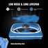 Vetroo DF120 120mm Cooling Fan White LED Macaron Frame Case