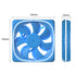 Vetroo DF120 120mm Cooling Fan White LED Macaron Frame Case