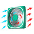 Vetroo DF120 120mm Cooling Fan White LED Macaron Frame Case