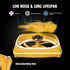 Vetroo DF120 120mm Cooling Fan White LED Macaron Frame Case