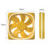 Vetroo DF120 120mm Cooling Fan White LED Macaron Frame Case