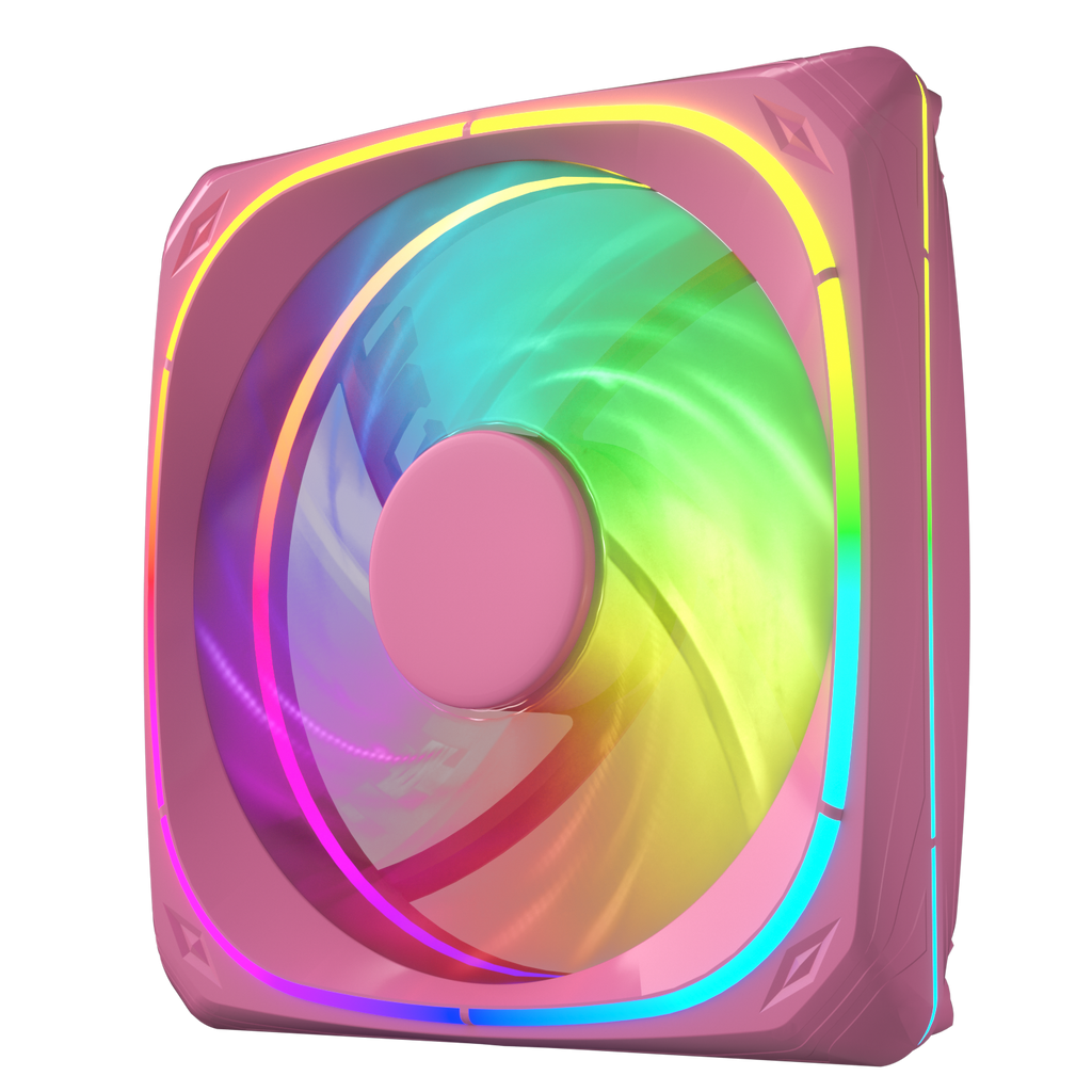 Vetroo CF120 120mm Macaron Frame ARGB Case Cooling Fan