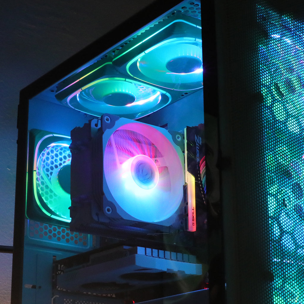 Vetroo CF120 120mm Macaron Frame ARGB Case Cooling Fan