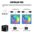 Vetroo CF120 120mm Macaron Frame ARGB Case Cooling Fan