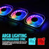 Vetroo CF120 120mm Macaron Frame ARGB Case Cooling Fan