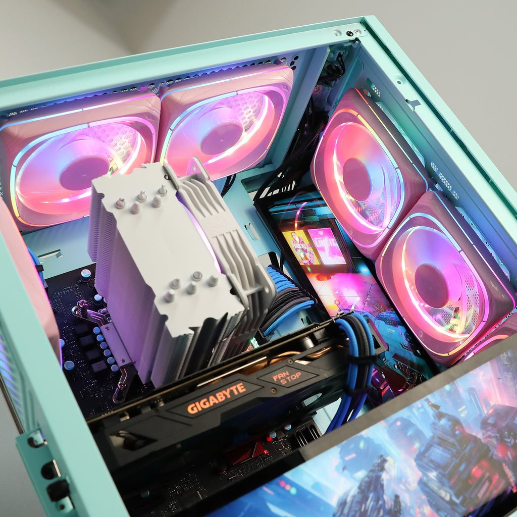 Vetroo CF120 120mm Macaron Frame ARGB Case Cooling Fan