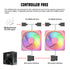 Vetroo CF120 120mm Macaron Frame ARGB Case Cooling Fan