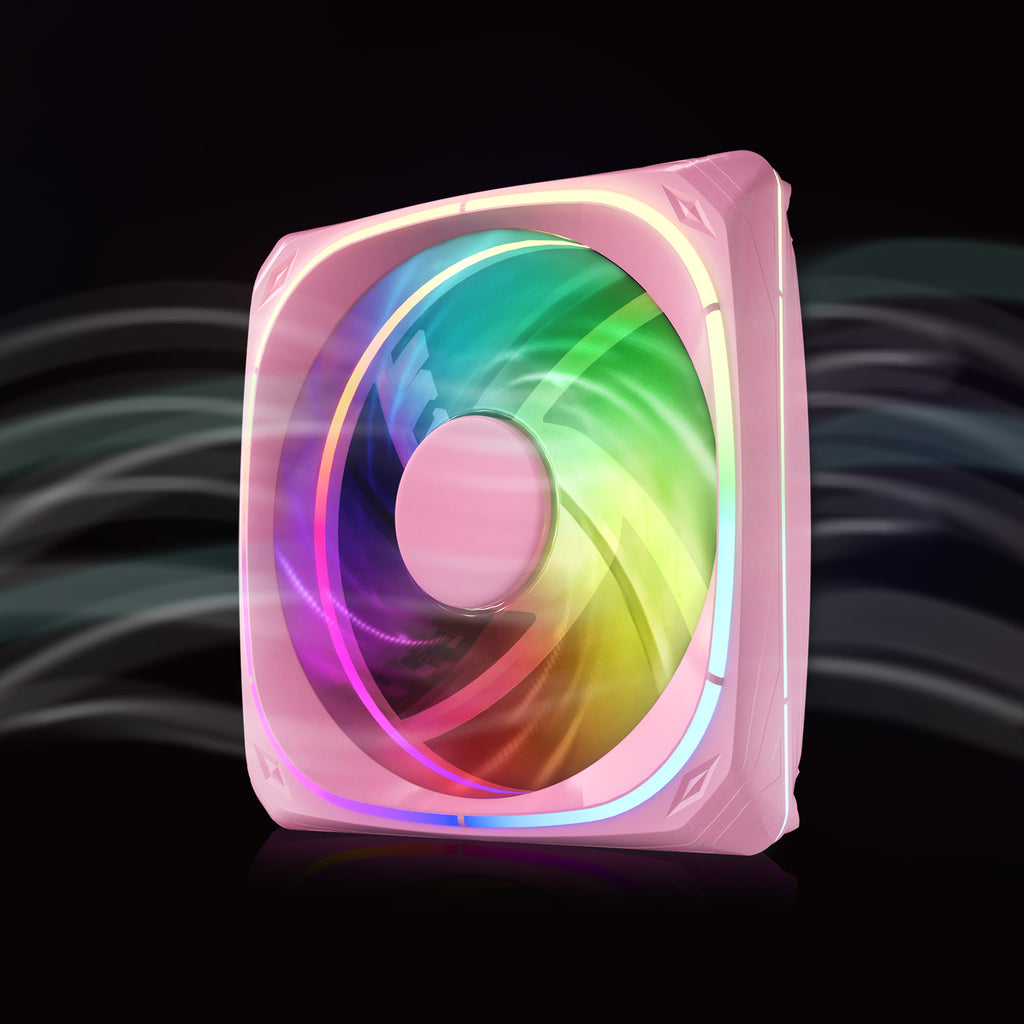 Vetroo CF120 120mm Macaron Frame ARGB Case Cooling Fan