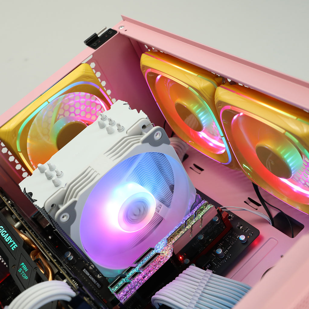 Vetroo CF120 120mm Macaron Frame ARGB Case Cooling Fan