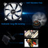 Vetroo 120mm LED Neon Computer PC Case Cooling Fan