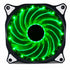 Vetroo 120mm LED Neon Computer PC Case Cooling Fan