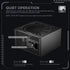 Vetroo 1200W Power Supply 80 Plus Platinum & Cybenetics Platinum Certified, ATX 3.1 & Dual PCIe 5.1 Ready, 100% Japanese Capacitors, Fully Modular with Eco Mode, 10 Years Warranty