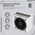 Vetroo 1200W Power Supply 80 Plus Platinum & Cybenetics Platinum Certified, ATX 3.1 & Dual PCIe 5.1 Ready, 100% Japanese Capacitors, Fully Modular with Eco Mode, 10 Years Warranty