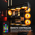 Vetroo 120mm ARGB LED Case Fan w/ 5V 3 Pin Addressable Motherboard SYNC Controller