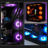 Vetroo 120mm ARGB LED Case Fan w/ 5V 3 Pin Addressable Motherboard SYNC Controller