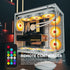 Vetroo 120mm ARGB LED Case Fan w/ 5V 3 Pin Addressable Motherboard SYNC Controller