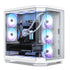 Vetroo CT3 ATX Mid-Tower Gaming Computer PC Case, Dual Chamber Panoramic Tempered Glass, Supports 360mm Radiator & 11 Fans, Up to 410mm GPU, Type-C Ready, High-Airflow for 50 Series GPUs