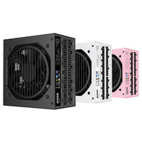 Vetroo 850W Power Supply Dual PCIe 5.1 ATX 3.1 Ready, 80 Plus Gold Full Modular, Quiet Operation with 120mm FDB Fan, 10-Year Warranty
